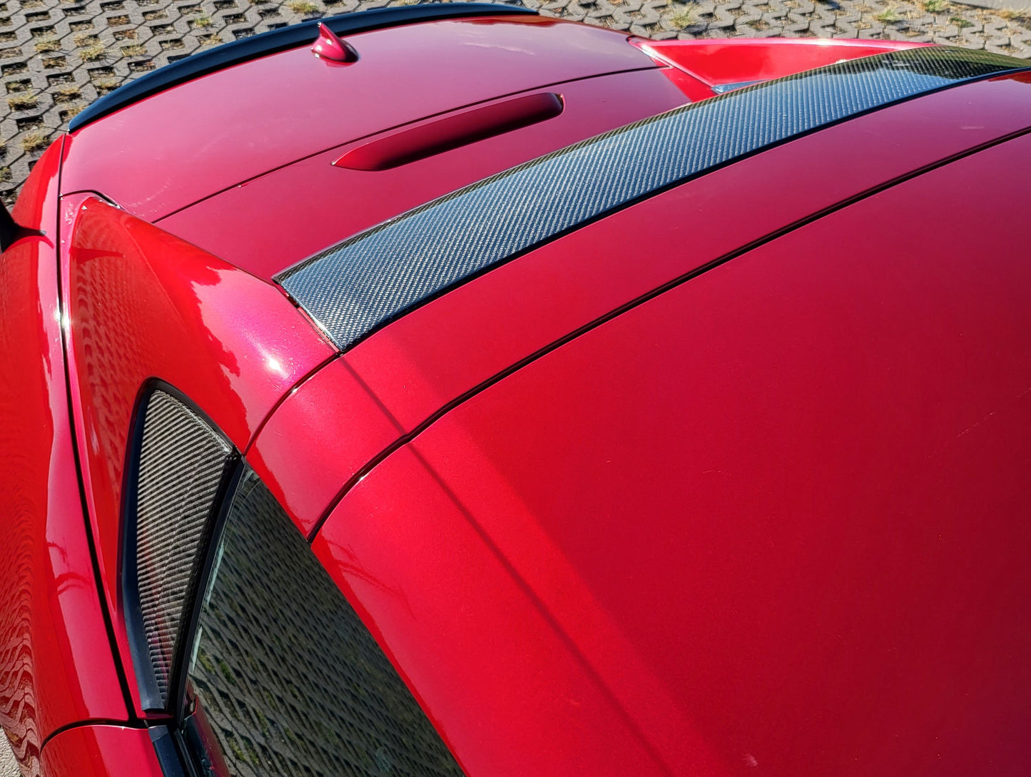 Mazda Miata RF Carbon Fiber Top Finish Plate