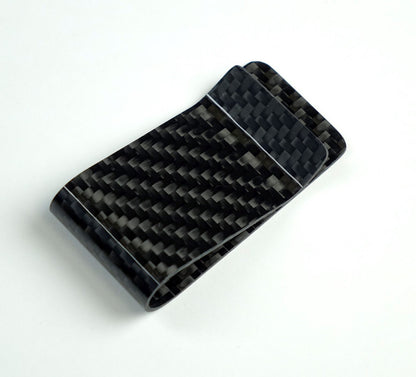 Money Clip - 2X2 Gloss (Classic Style) Carbon Fiber