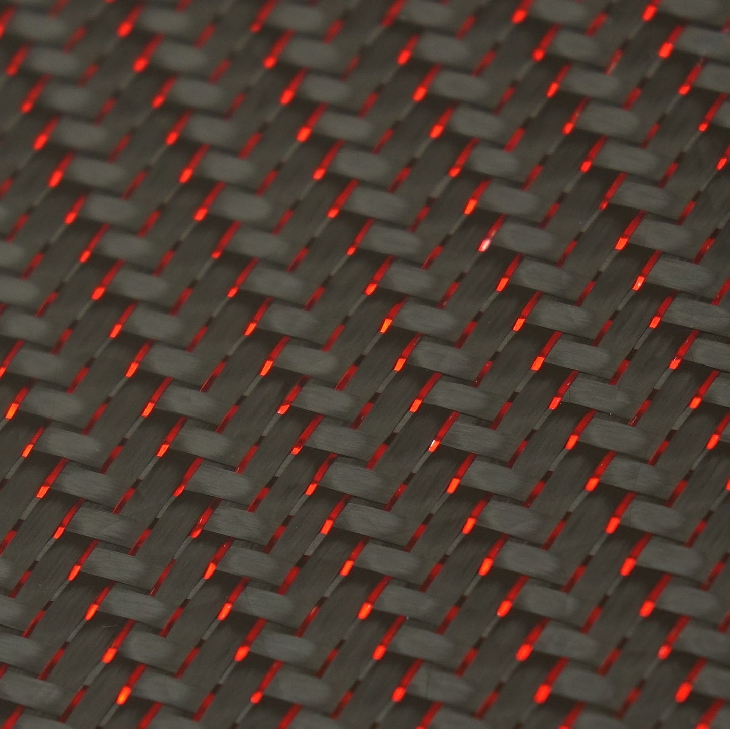 Money Clip - 2x2 with Metallic Red Lacing Carbon Fiber